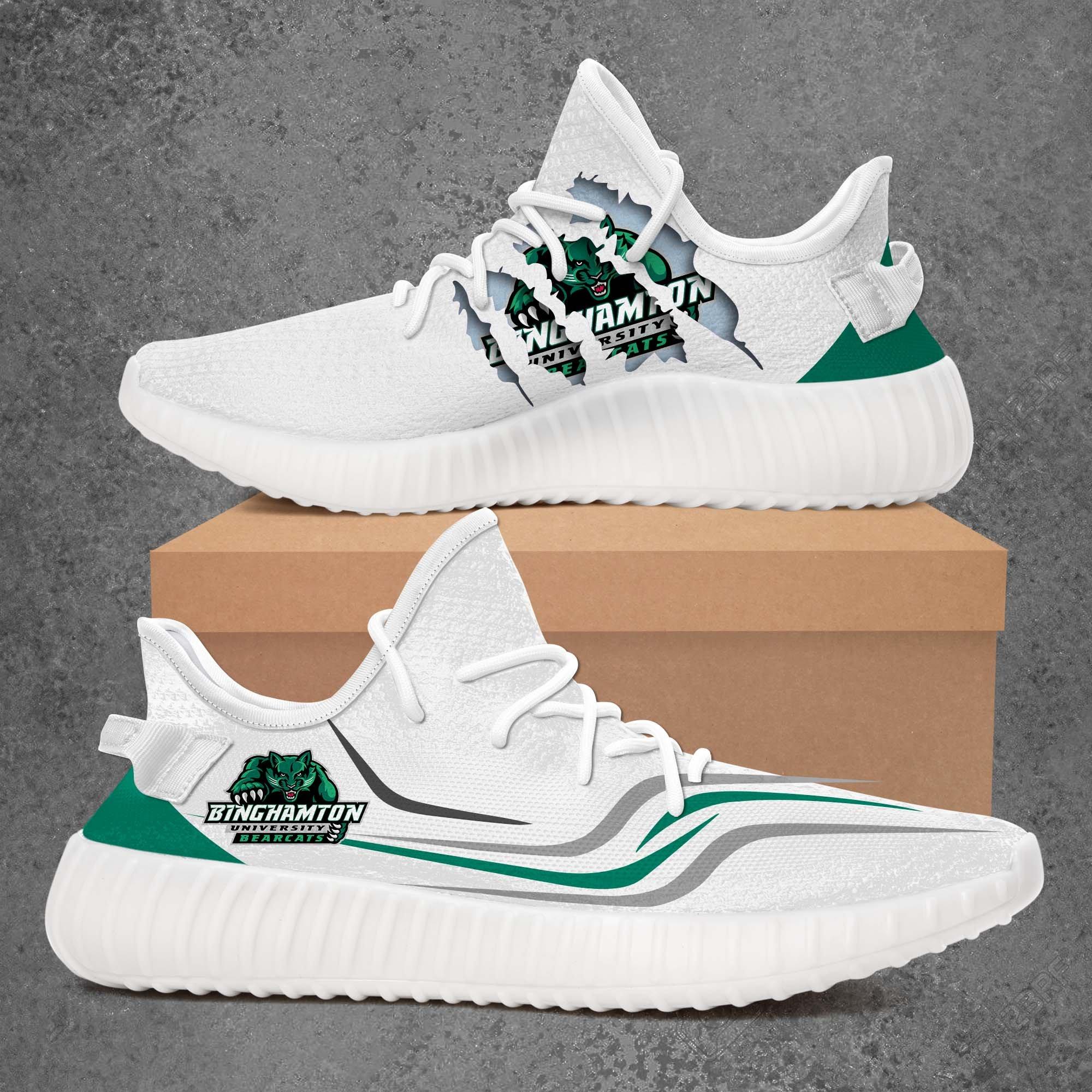 JWFancy Binghamton Bearcats Yeezy Boost Shoes For Men And Women