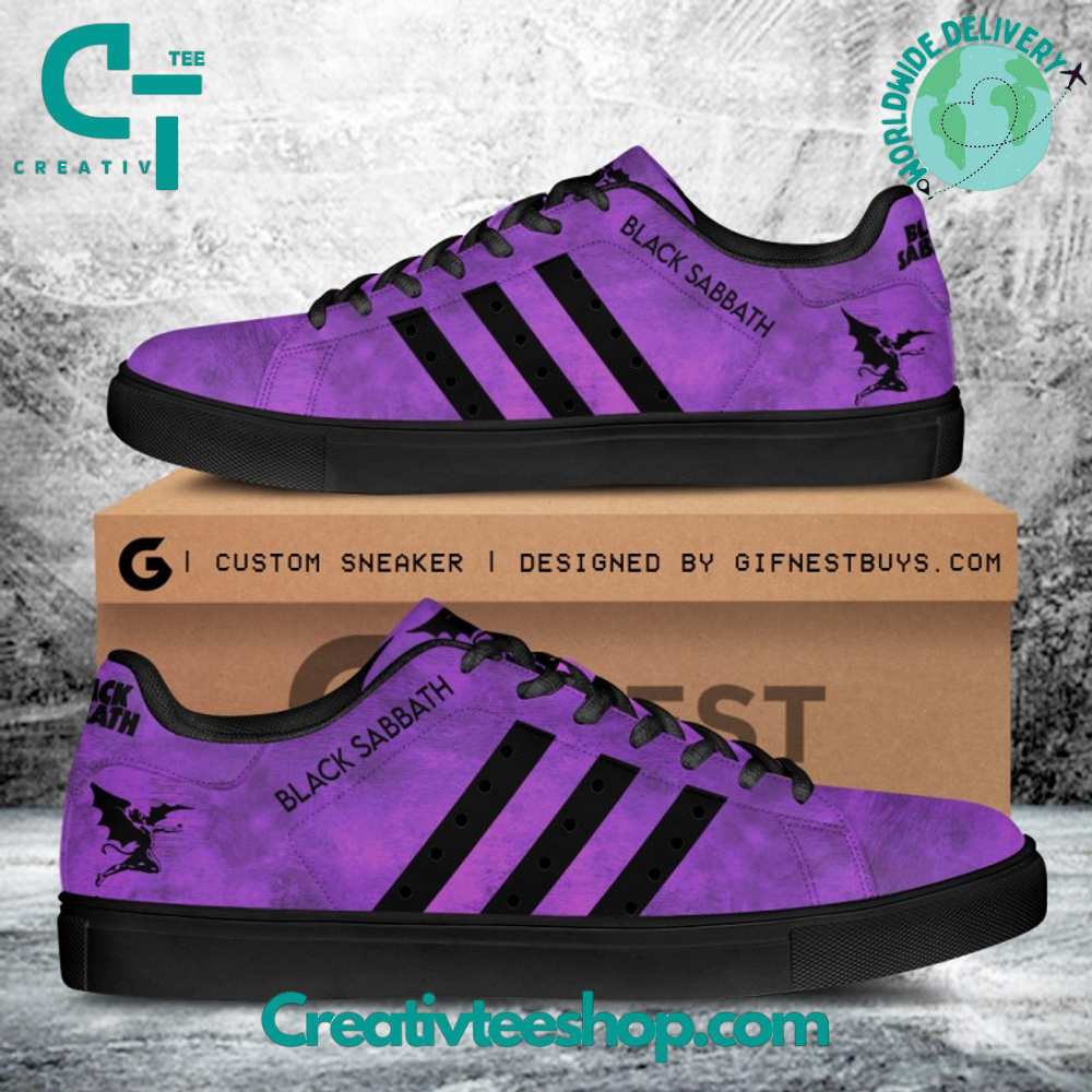 JWFancy Black Sabbath Skate Stan Shoes Sneakes For Men And Women
