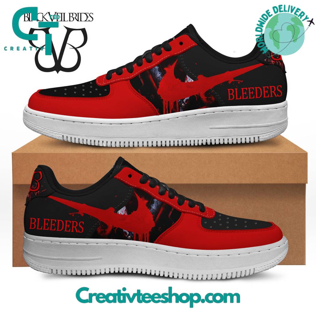 JWFancy Black Veil Brides Air Low-Top Sneakers Shoes For Men And Women