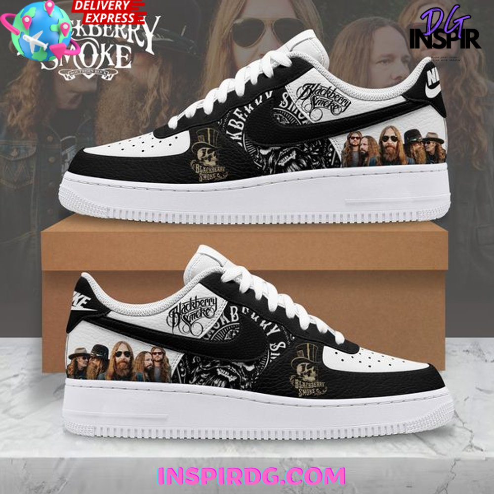 JWFancy Blackberry Smoke Air Low-Top Sneakers Shoes For Men And Women