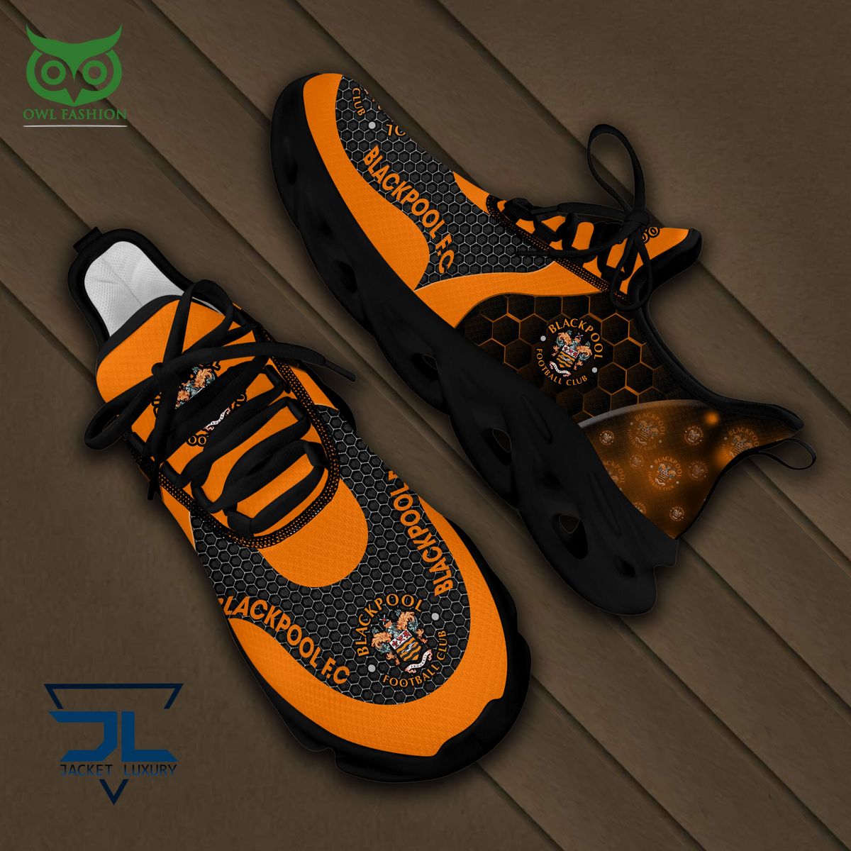 JWFancy Blackpool FC Max Soul Shoes Sneakers For Men And Women