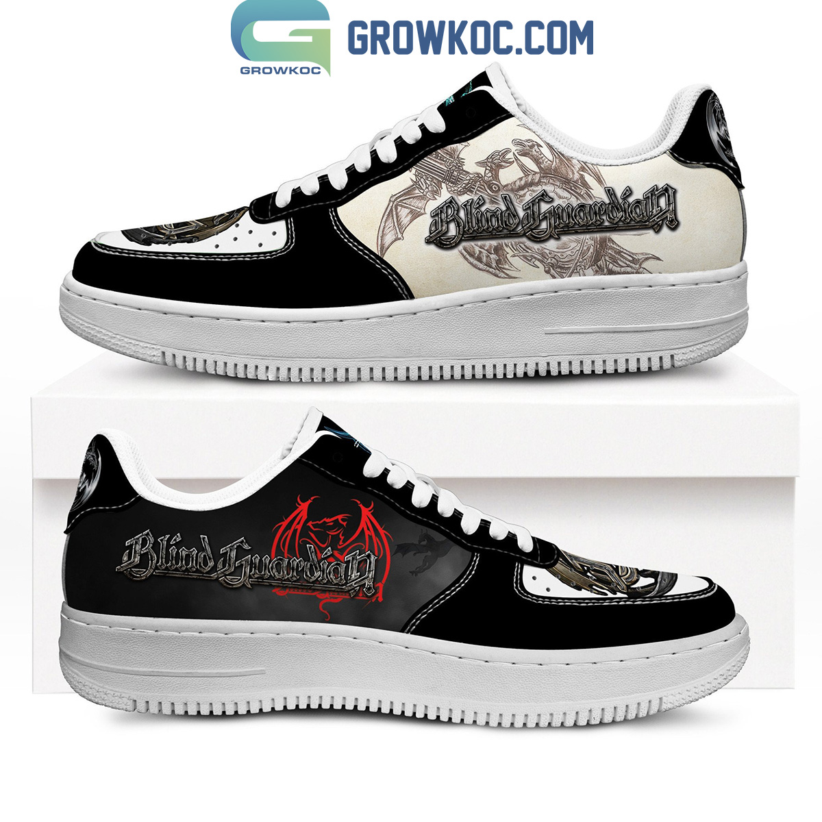 JWFancy Blind Guardian Air Low-Top Sneakers Shoes For Men And Women