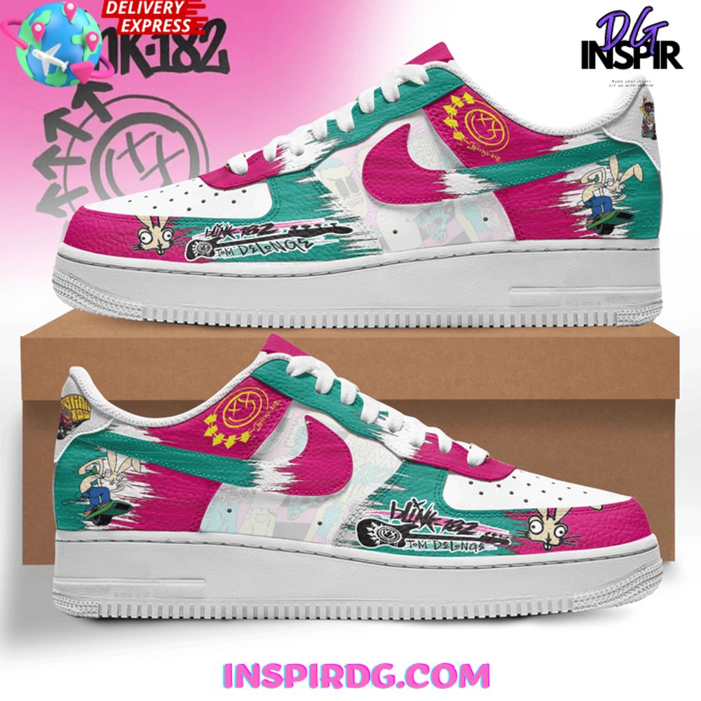 JWFancy Blink-182 Air Low-Top Sneakers Shoes For Men And Women