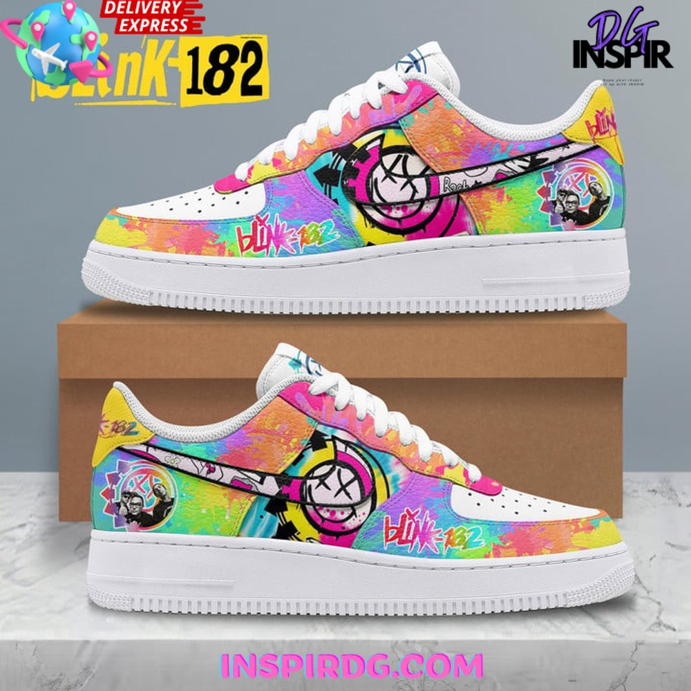 JWFancy Blink-182 Air Low-Top Sneakers Shoes For Men And Women