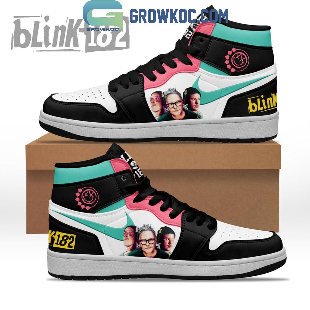 JWFancy Blink 182 AJ1 High Sneakers Shoes For Men And Women
