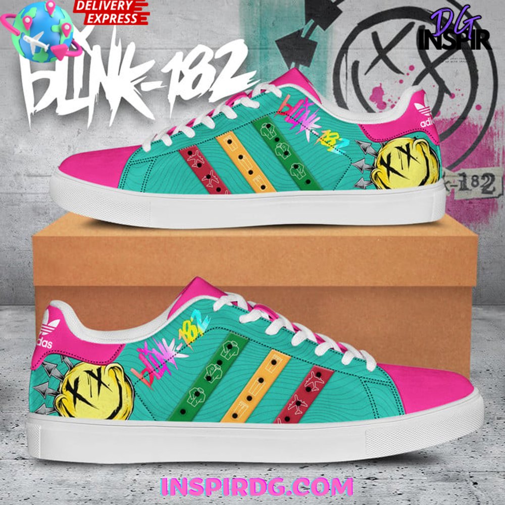 JWFancy Blink-182 Skate Stan Shoes Sneakes For Men And Women