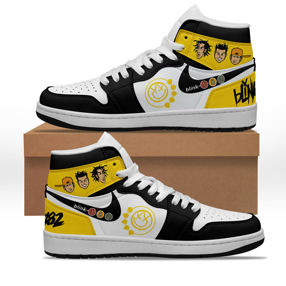 JWFancy Blink 182AJ1 High Sneakers Shoes For Men And Women
