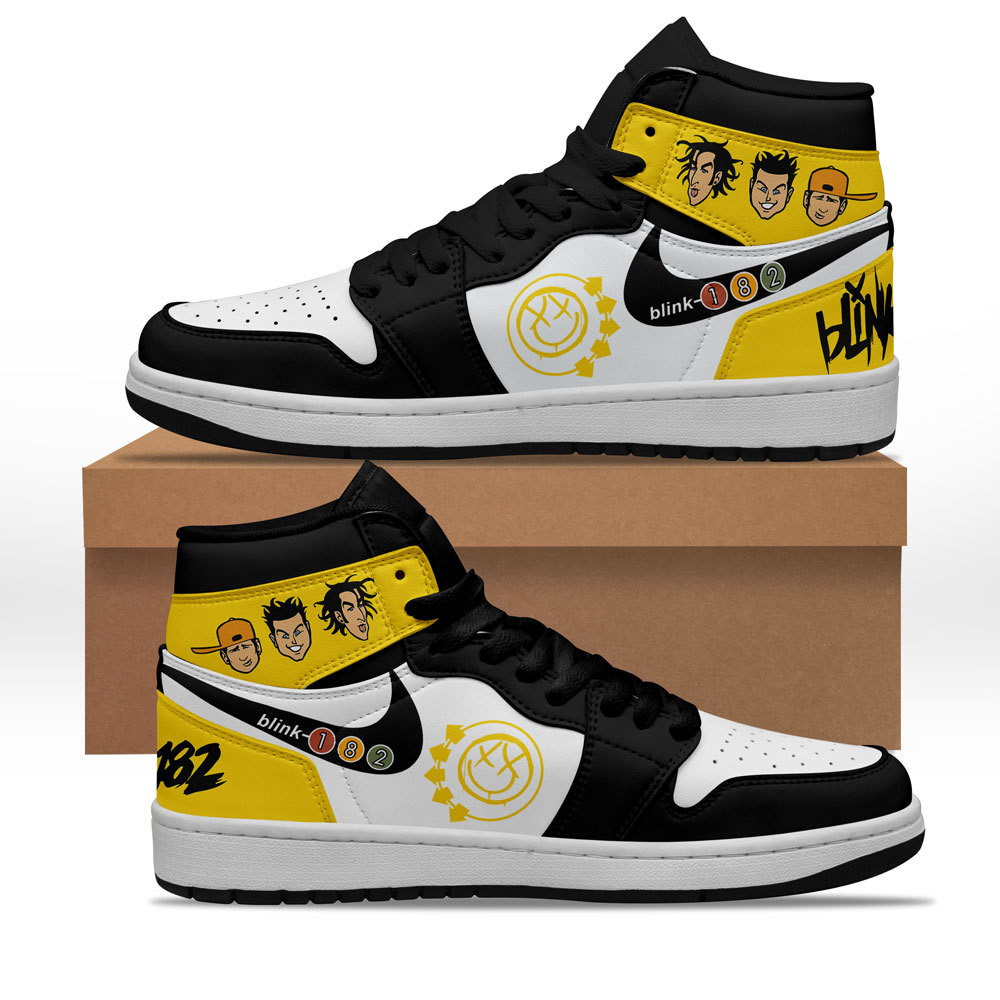 JWFancy Blink 182AJ1 High Sneakers Shoes For Men And Women