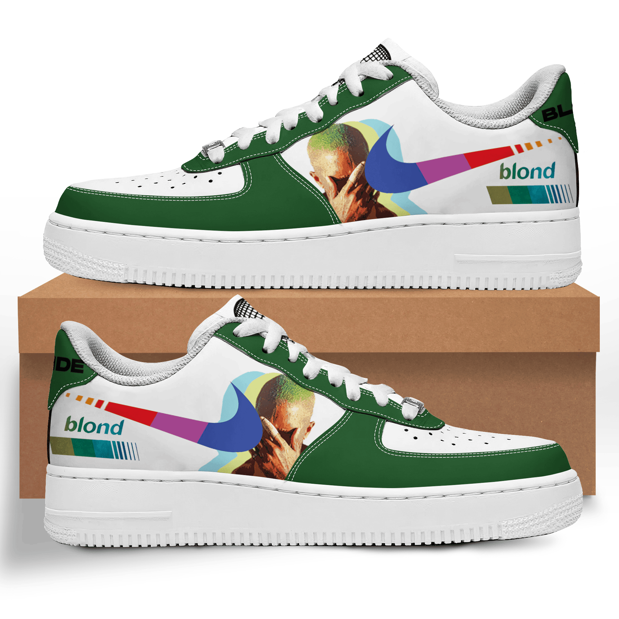 JWFancy Blonde Air Low-Top Sneakers Shoes For Men And Women