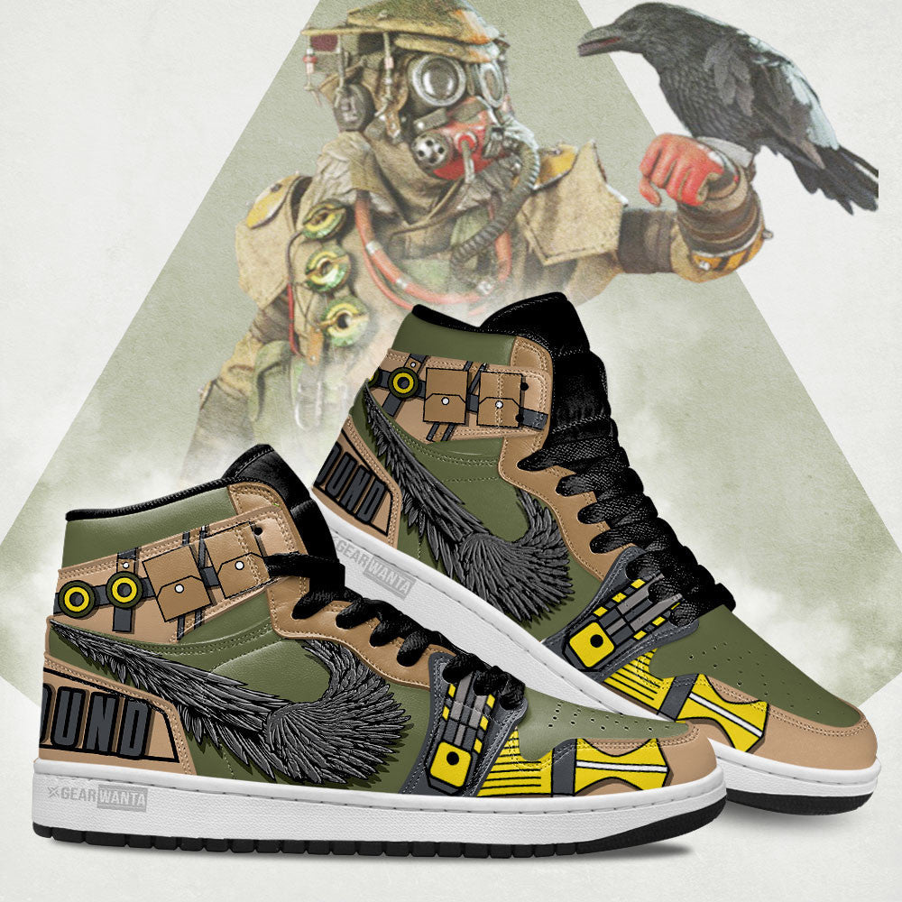 JWFancy Bloodhound Apex Legends AJ1 High Sneakers Shoes For Men And Women