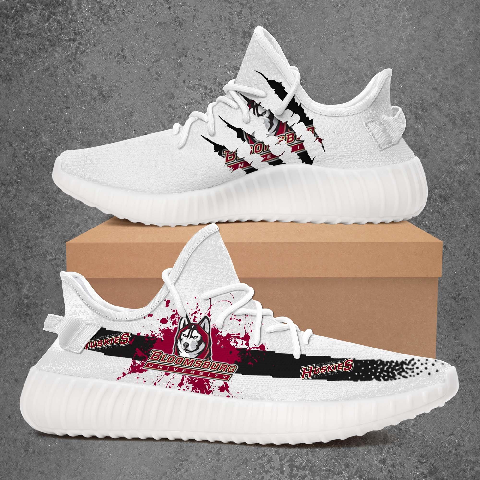 JWFancy Bloomsburg Huskies Yeezy Boost Shoes For Men And Women