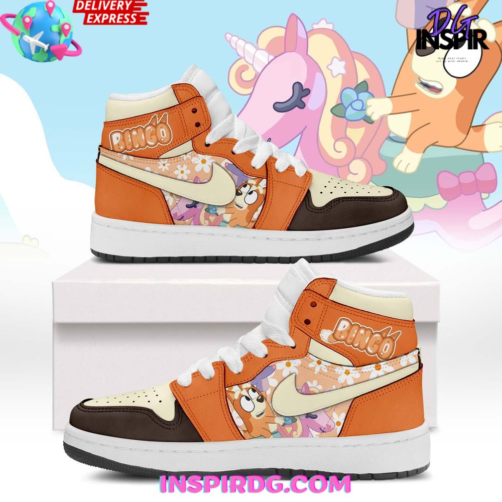 JWFancy Bluey AJ1 High Sneakers Shoes For Men And Women