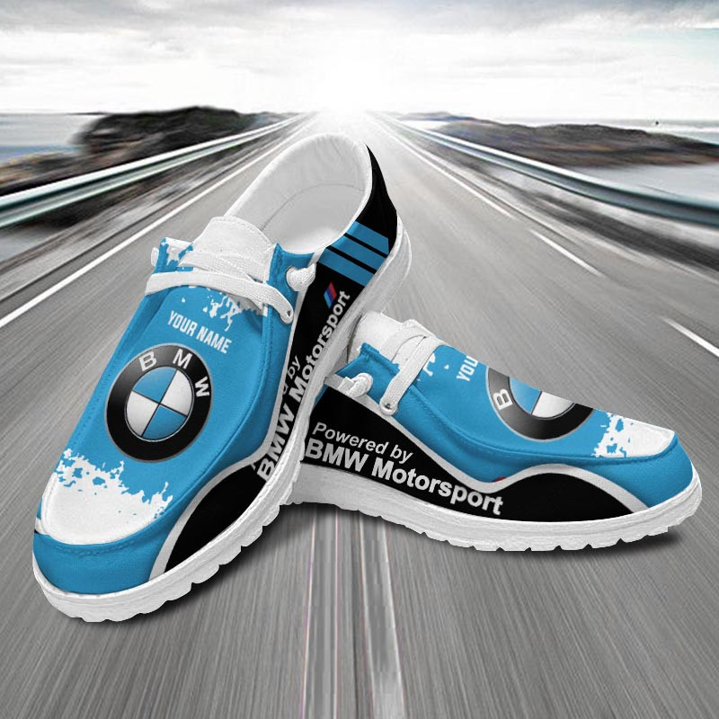 JWFancy BMWs Hey Dude Shoes Wally Men's Lace Up Loafers Comfortable For Men And Women
