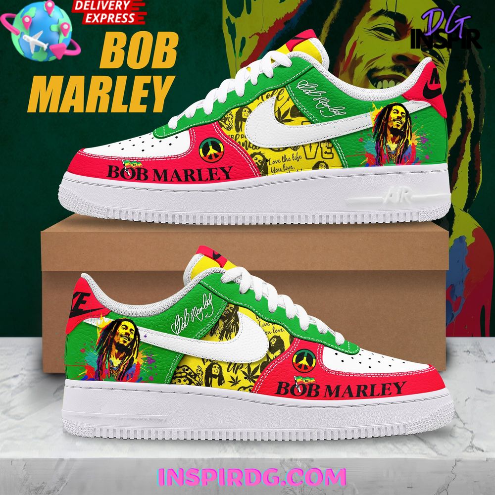 JWFancy Bob Marley Air Low-Top Sneakers Shoes For Men And Women