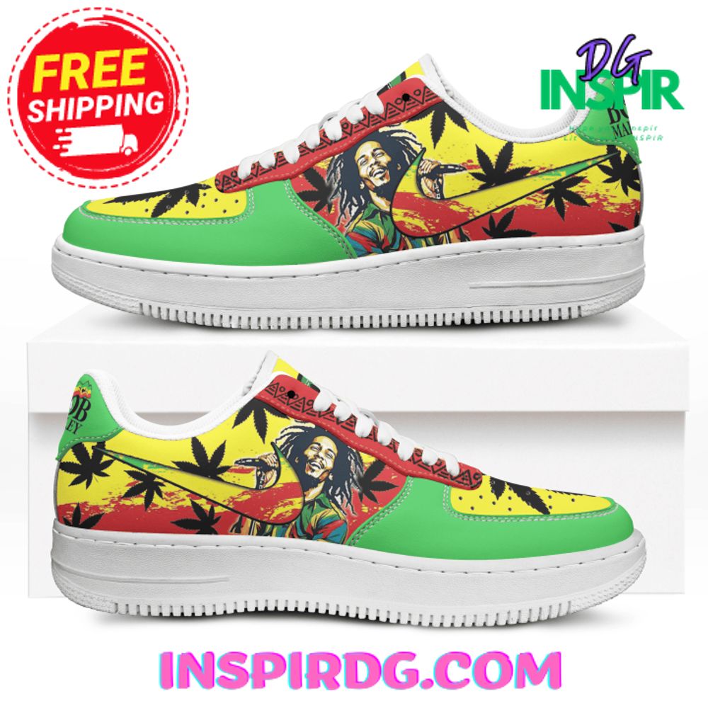 JWFancy Bob Marley Air Low-Top Sneakers Shoes For Men And Women