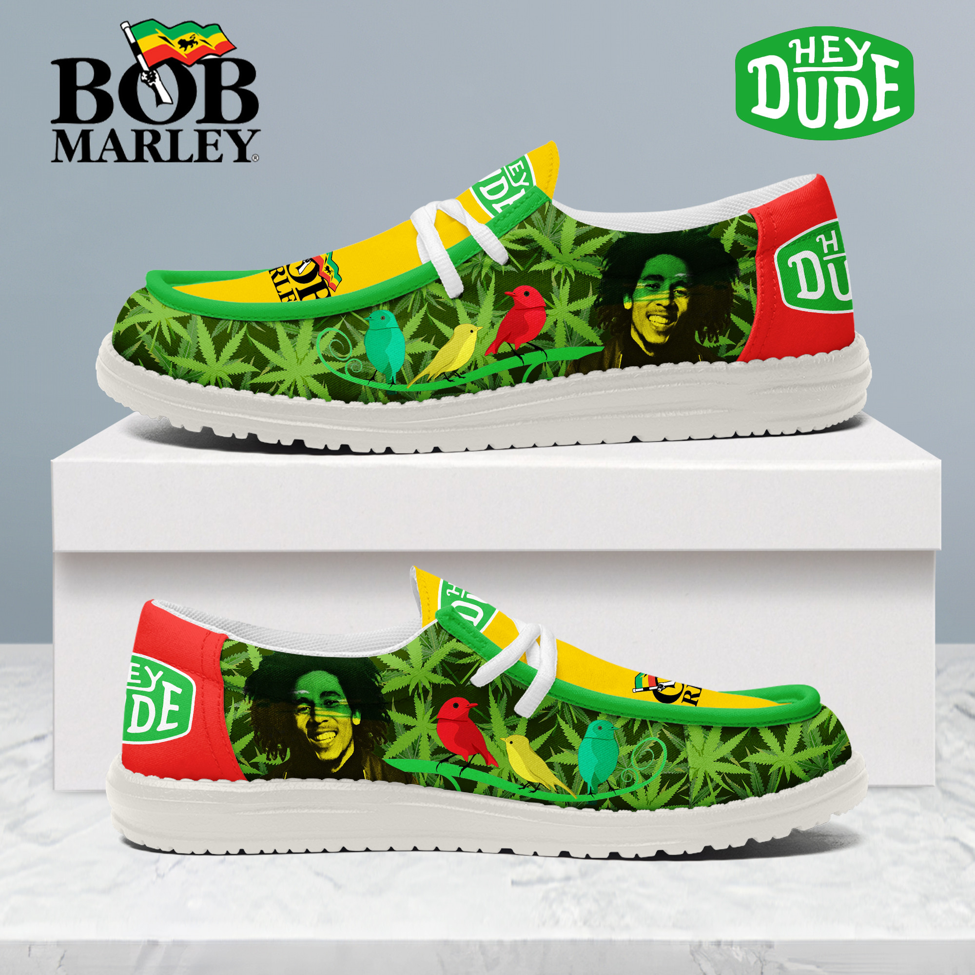 JWFancy Bob Marley – Custom Name Hey Dude