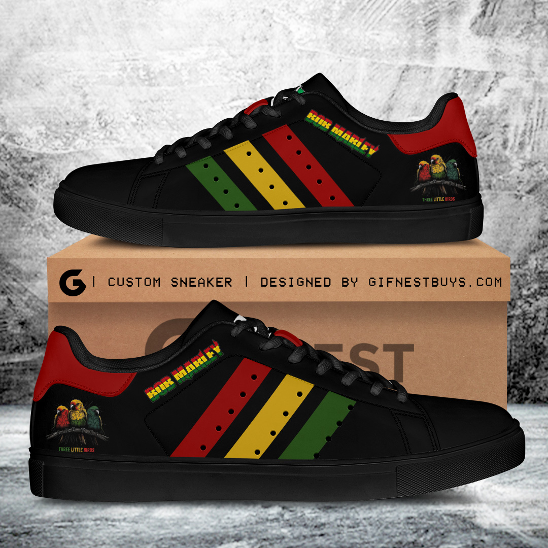 JWFancy Bob Marley Skate Stan Shoes Sneakes For Men And Women