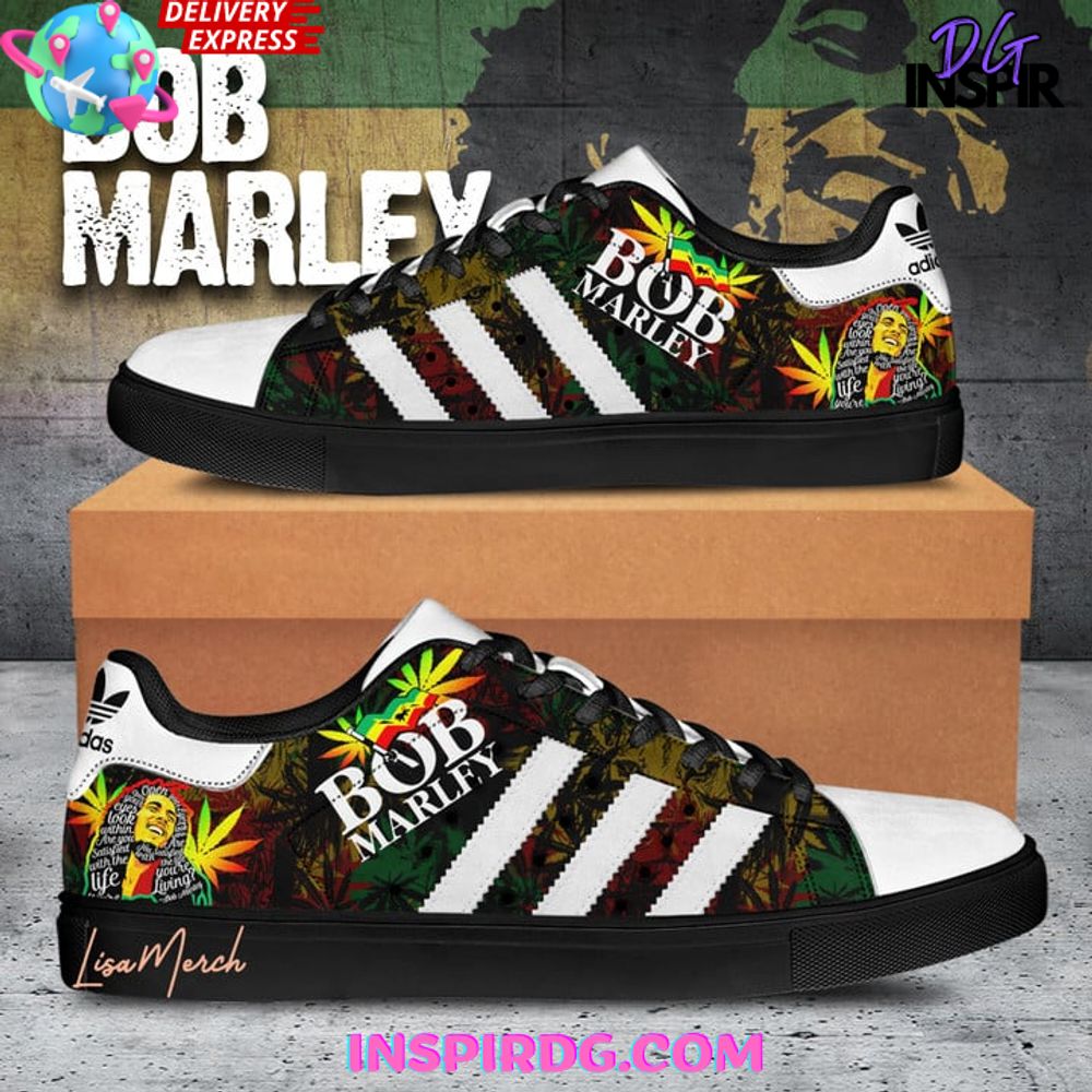 JWFancy Bob Marley Skate Stan Shoes Sneakes For Men And Women