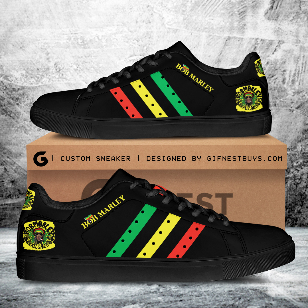 JWFancy Bob Marley Skate Stan Shoes Sneakes For Men And Women