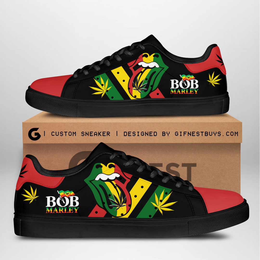JWFancy Bob Marley Skate Stan Shoes Sneakes For Men And Women