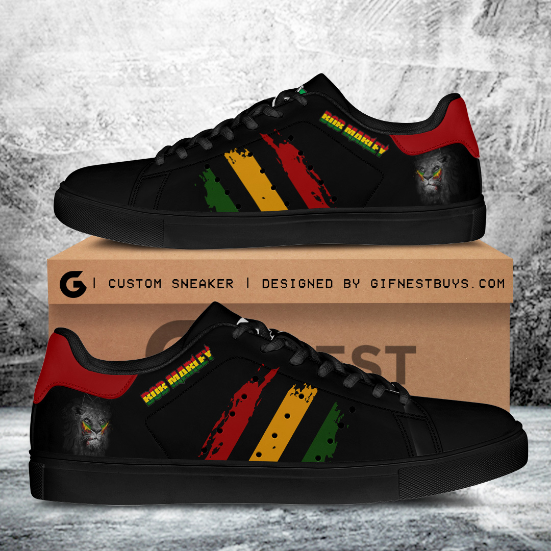 JWFancy Bob Marley Skate Stan Shoes Sneakes For Men And Women