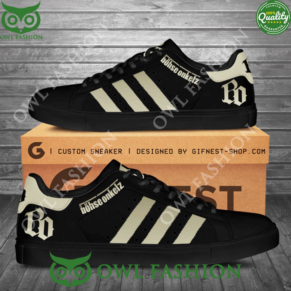 JWFancy Bohse Onkelz Skate Stan Shoes Sneakes For Men And Women