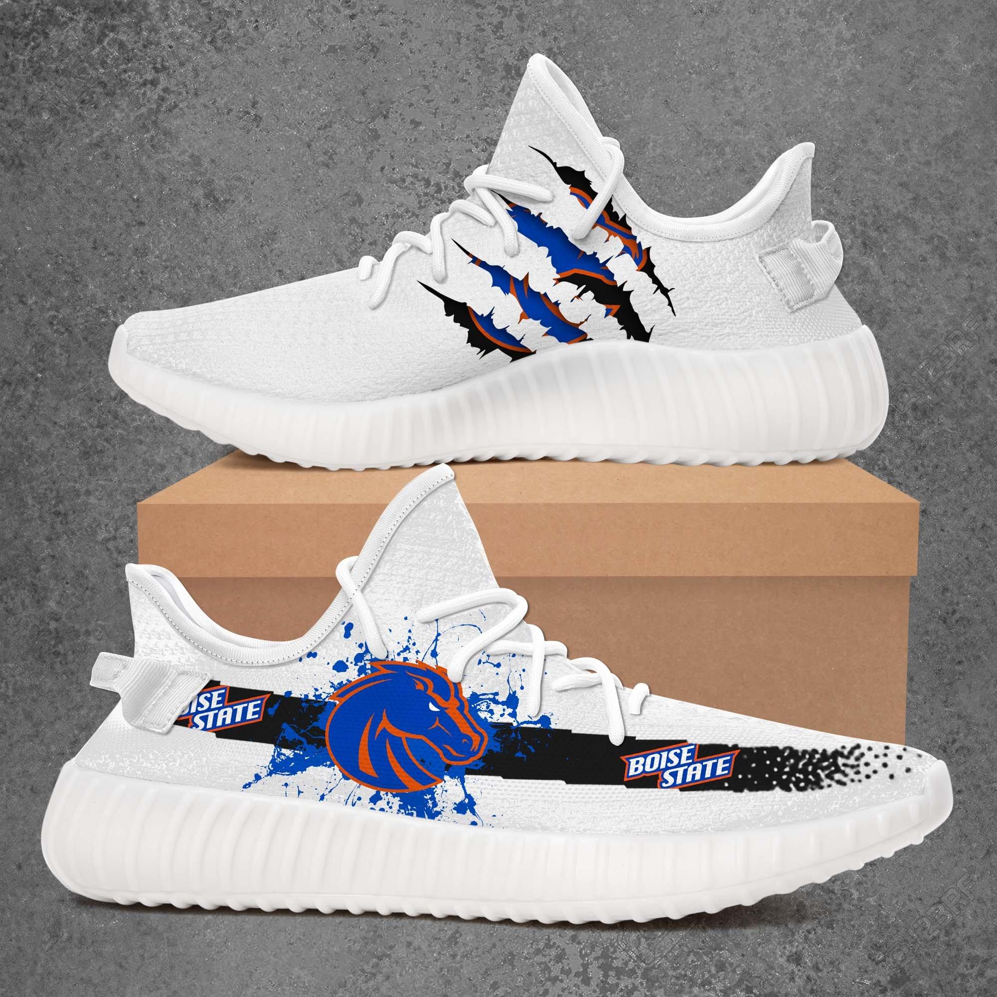 JWFancy Boise State Broncos Yeezy Boost Shoes For Men And Women