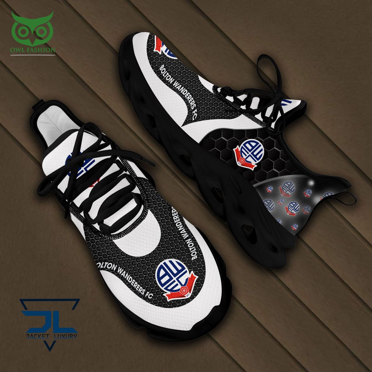 JWFancy Bolton Wanderers Max Soul Shoes Sneakers For Men And Women