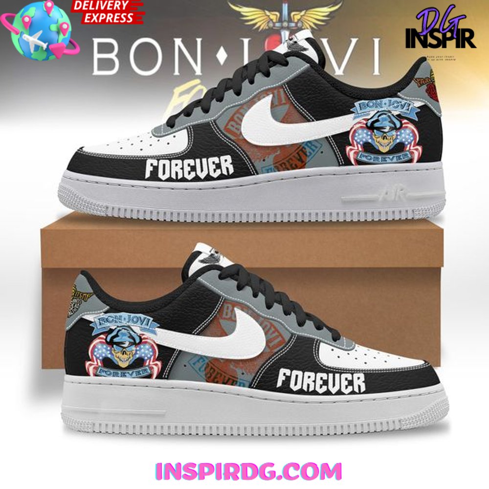 JWFancy Bon Jovi Air Low-Top Sneakers Shoes For Men And Women