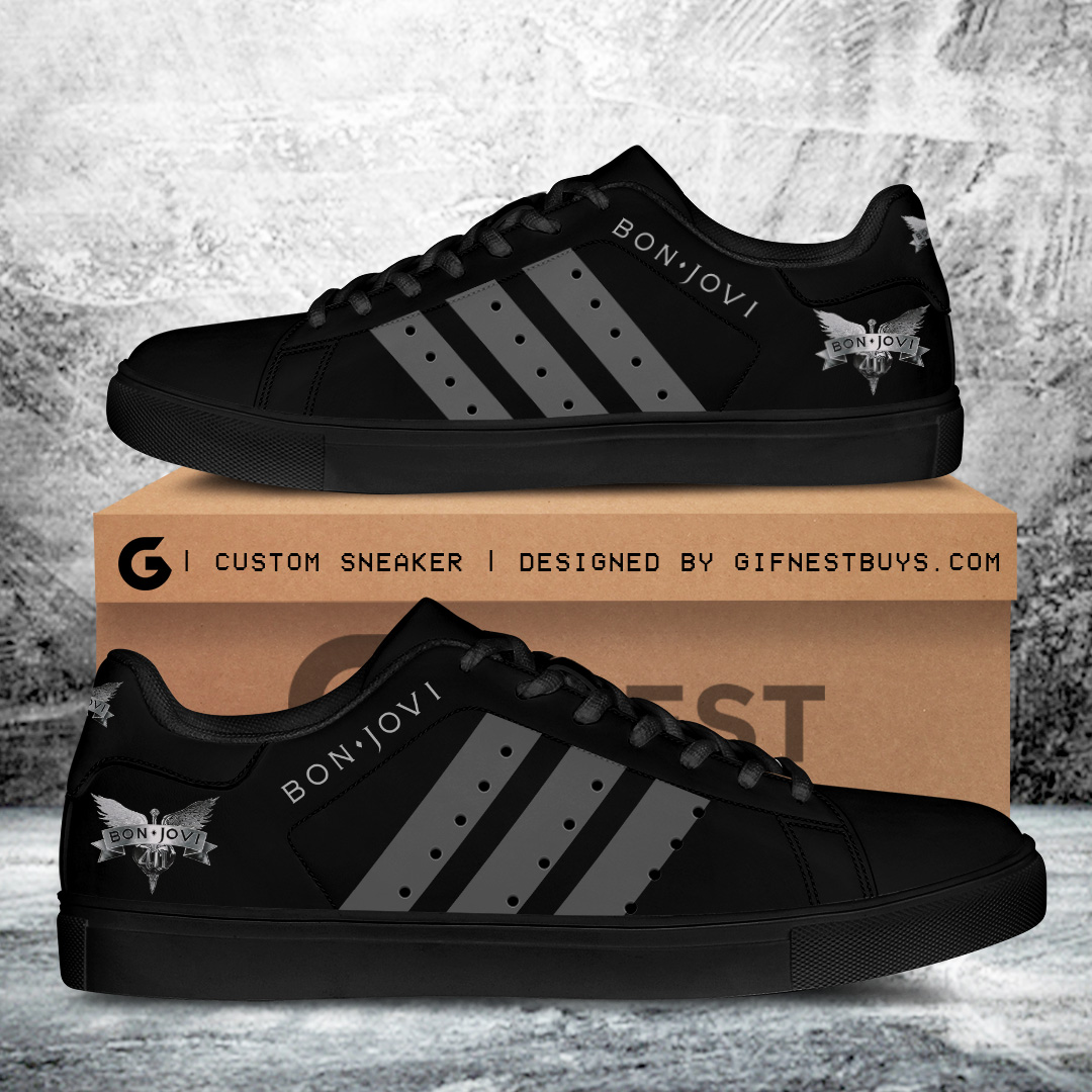 JWFancy Bon Jovi Skate Stan Shoes Sneakes For Men And Women