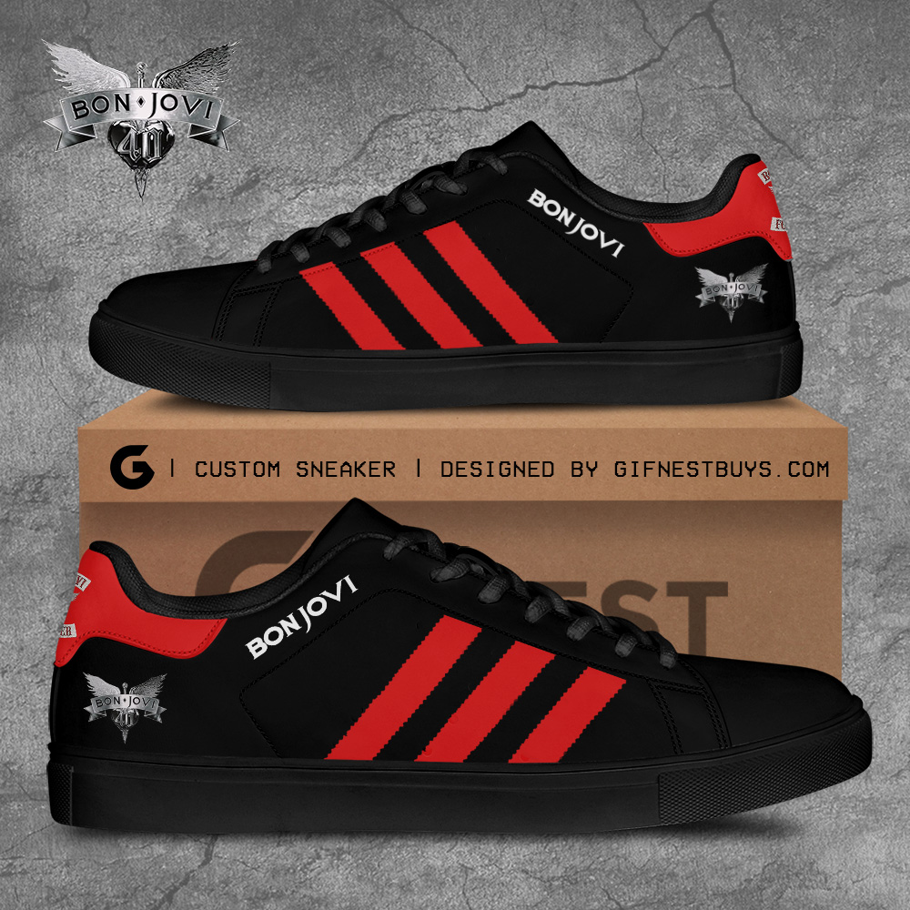 JWFancy Bon Jovi Skate Stan Shoes Sneakes For Men And Women