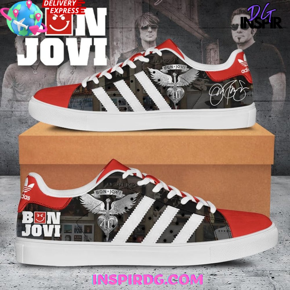 JWFancy Bon Jovi Skate Stan Shoes Sneakes For Men And Women