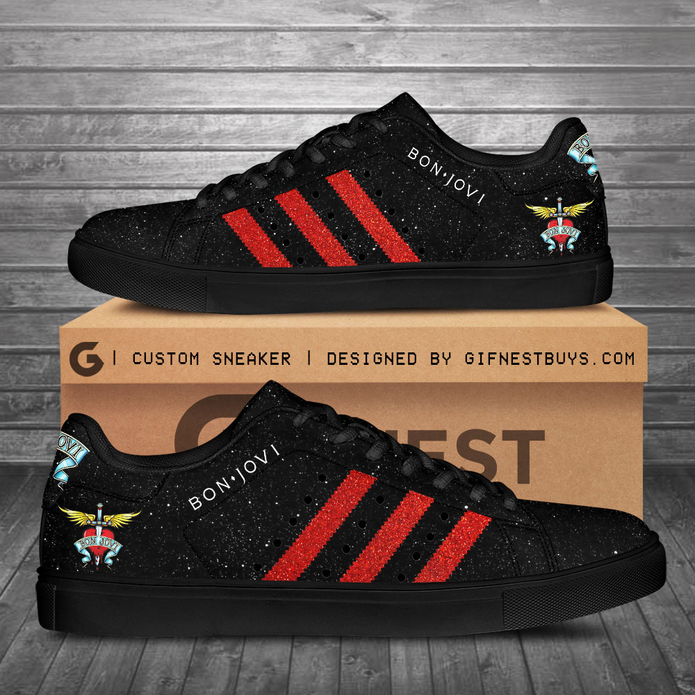 JWFancy Bon Jovi Skate Stan Shoes Sneakes For Men And Women