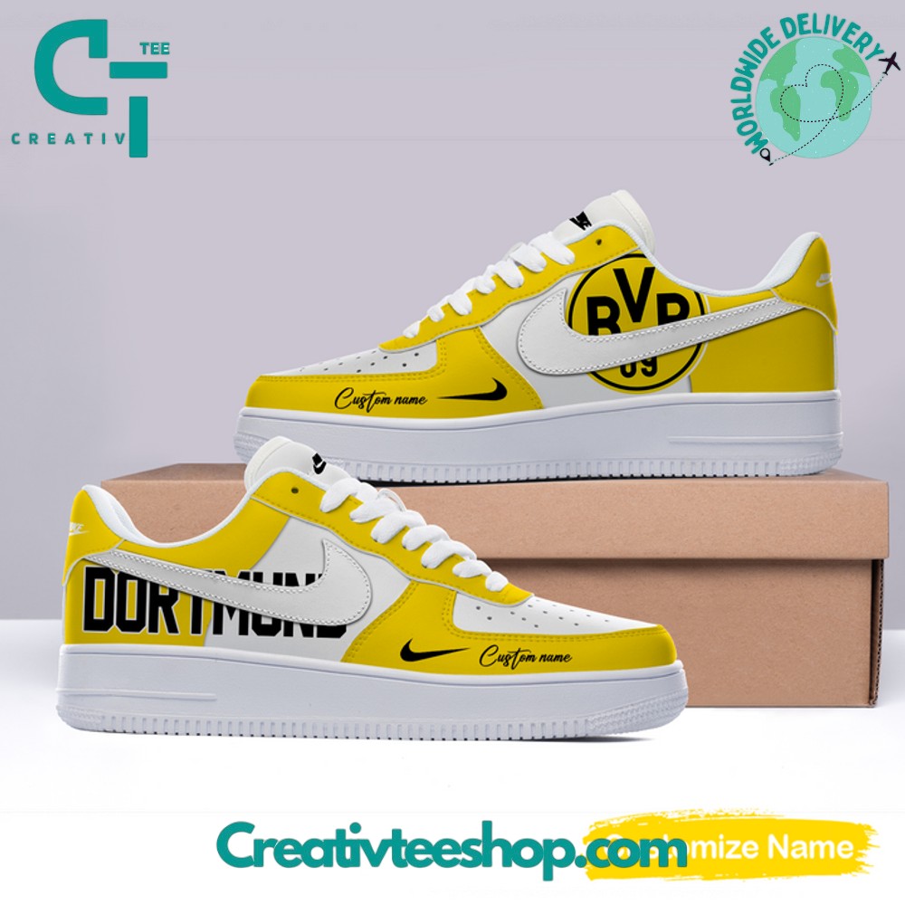 JWFancy Borussia Dortmund Air Low-Top Sneakers Shoes For Men And Women