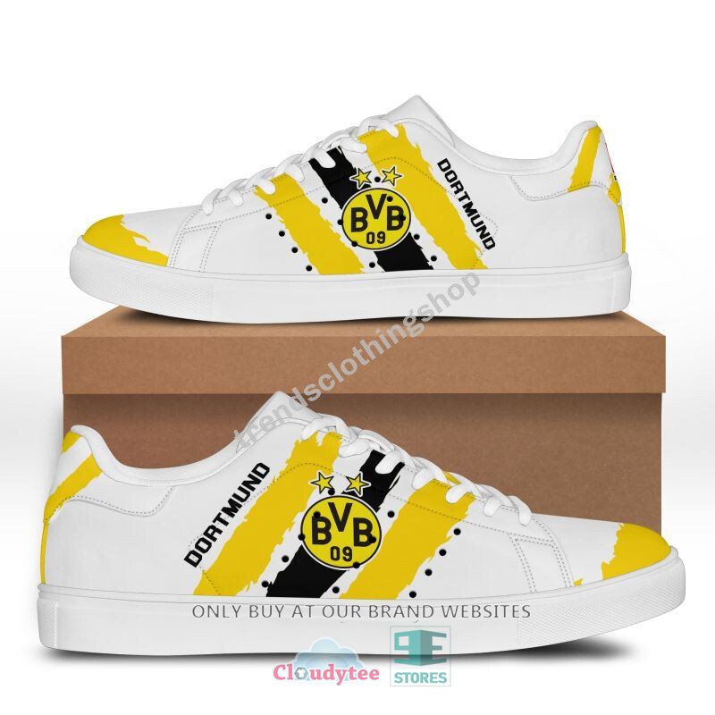 JWFancy Borussia Dortmund Skate Stan Shoes Sneakes For Men And Women