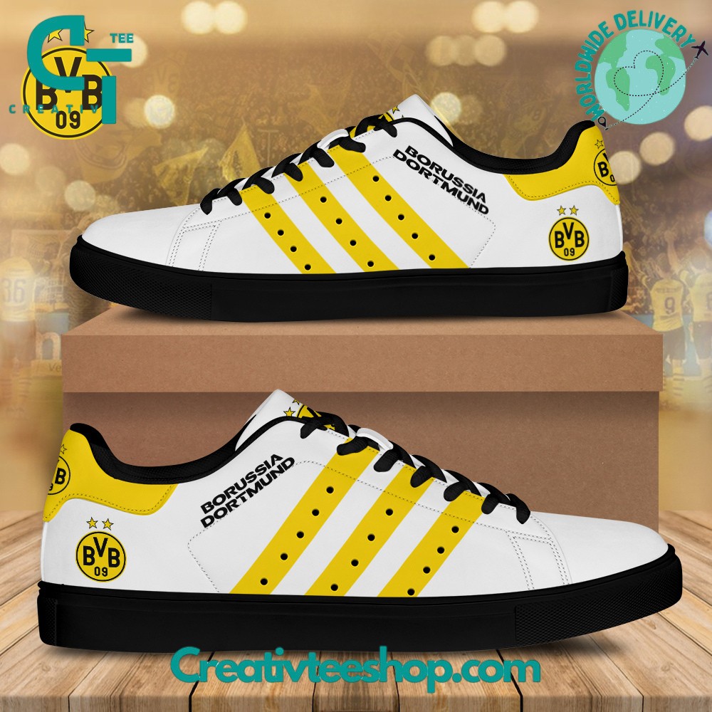 JWFancy Borussia Dortmund Skate Stan Shoes Sneakes For Men And Women
