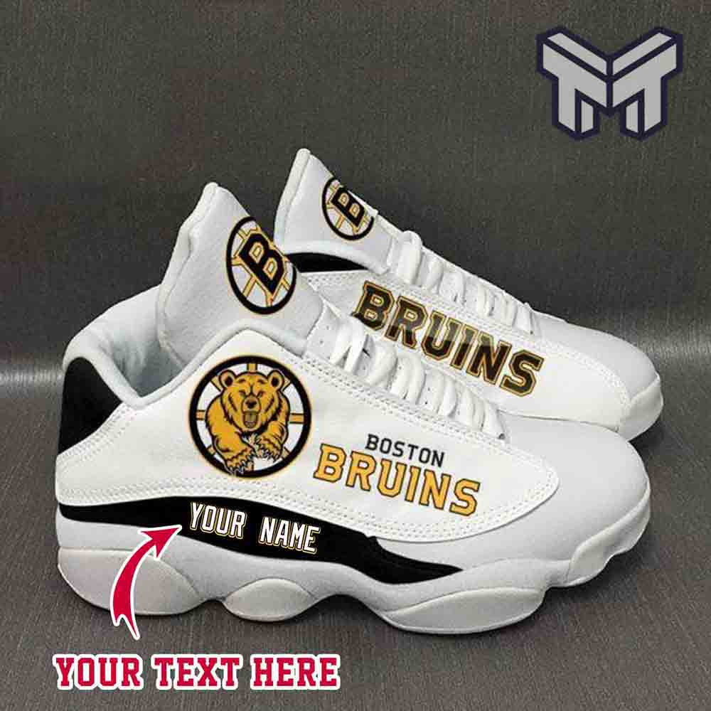 JWFancy Boston Bruins AJ13 Sneakers Shoes For Men And Women