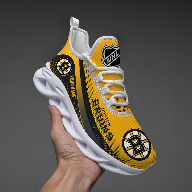 JWFancy Boston Bruins Max Soul Shoes Sneakers For Men And Women