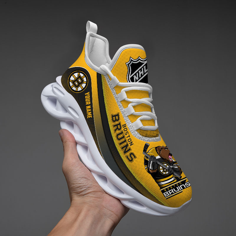 JWFancy Boston Bruins Max Soul Shoes Sneakers For Men And Women