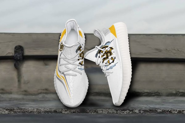 JWFancy Boston Bruins Yeezy Boost Shoes For Men And Women