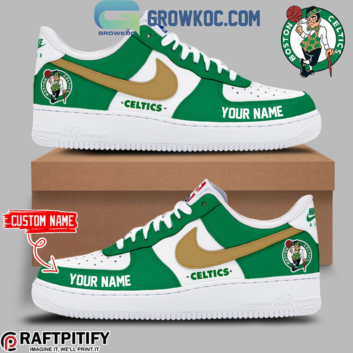 JWFancy Boston Celtics Air Low-Top Sneakers Shoes For Men And Women