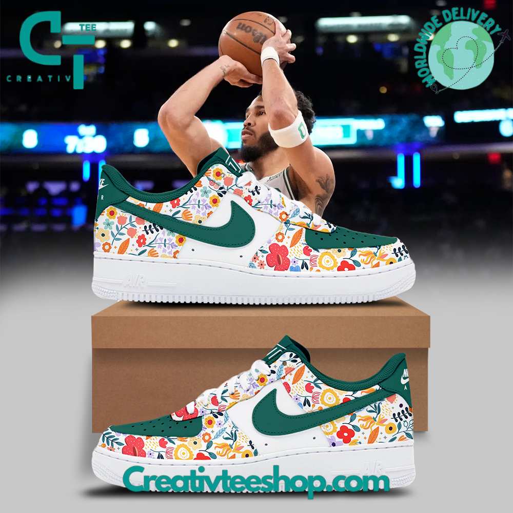 JWFancy Boston Celtics Air Low-Top Sneakers Shoes For Men And Women