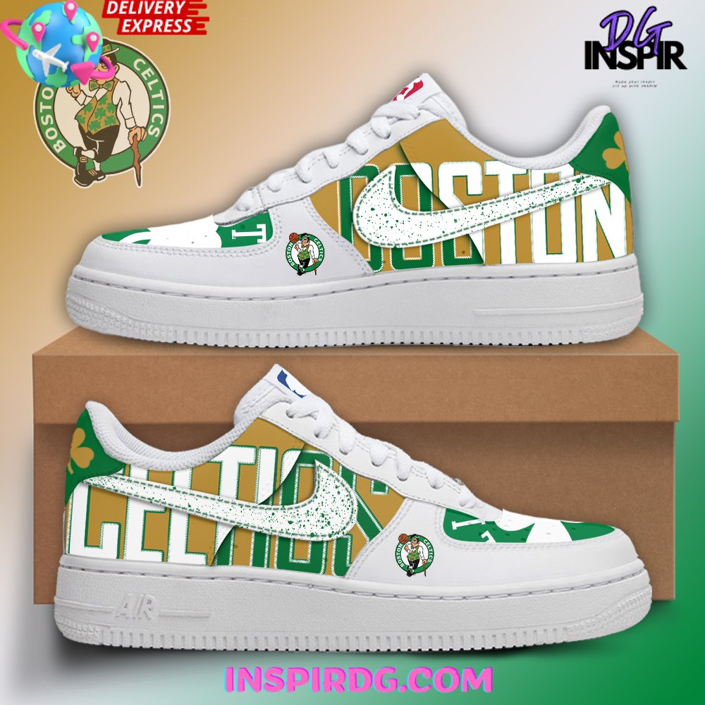 JWFancy Boston Celtics Air Low-Top Sneakers Shoes For Men And Women