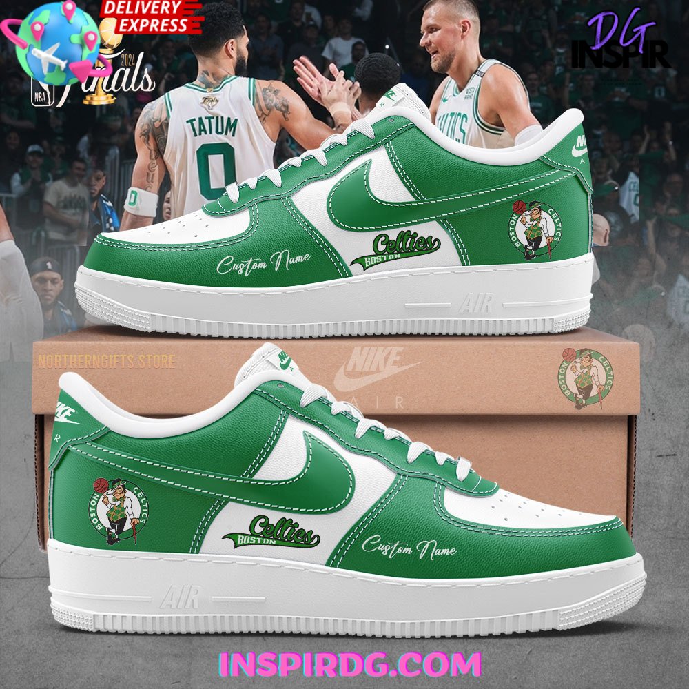 JWFancy Boston Celtics Air Low-Top Sneakers Shoes For Men And Women