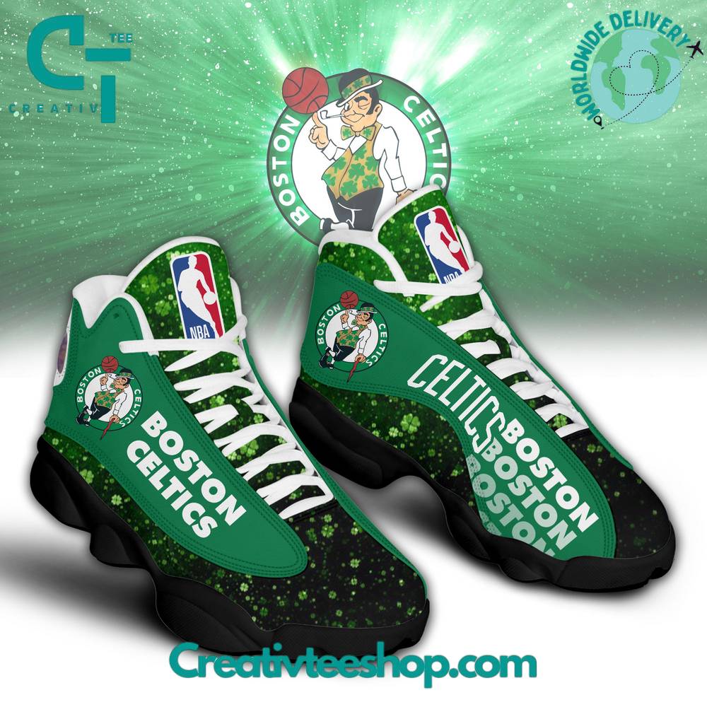 JWFancy Boston Celtics AJ13 Sneakers Shoes For Men And Women