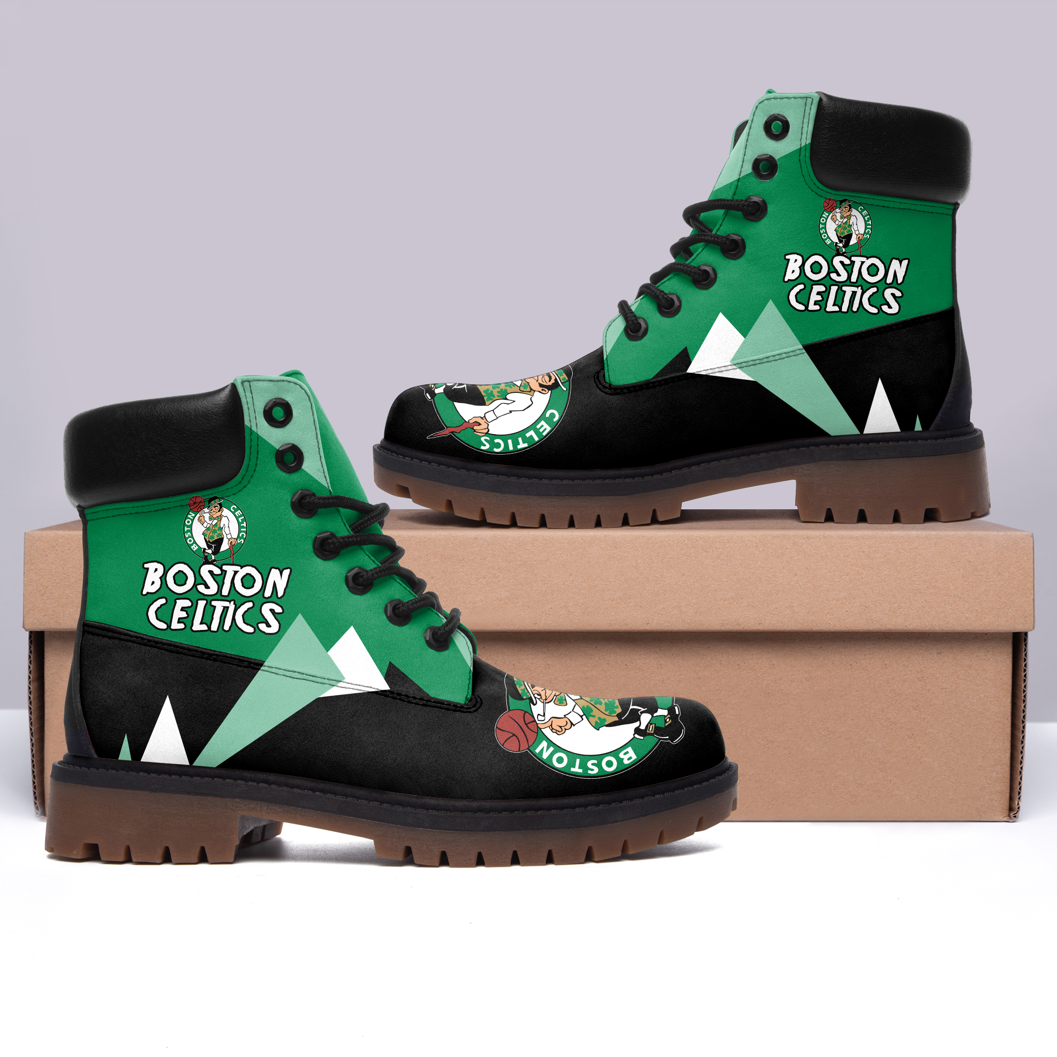 JWFancy Boston Celtics Boots Shoes For Men And Women