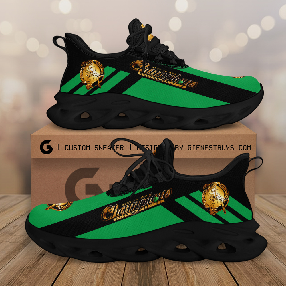 JWFancy Boston Celtics Max Soul Shoes Sneakers For Men And Women
