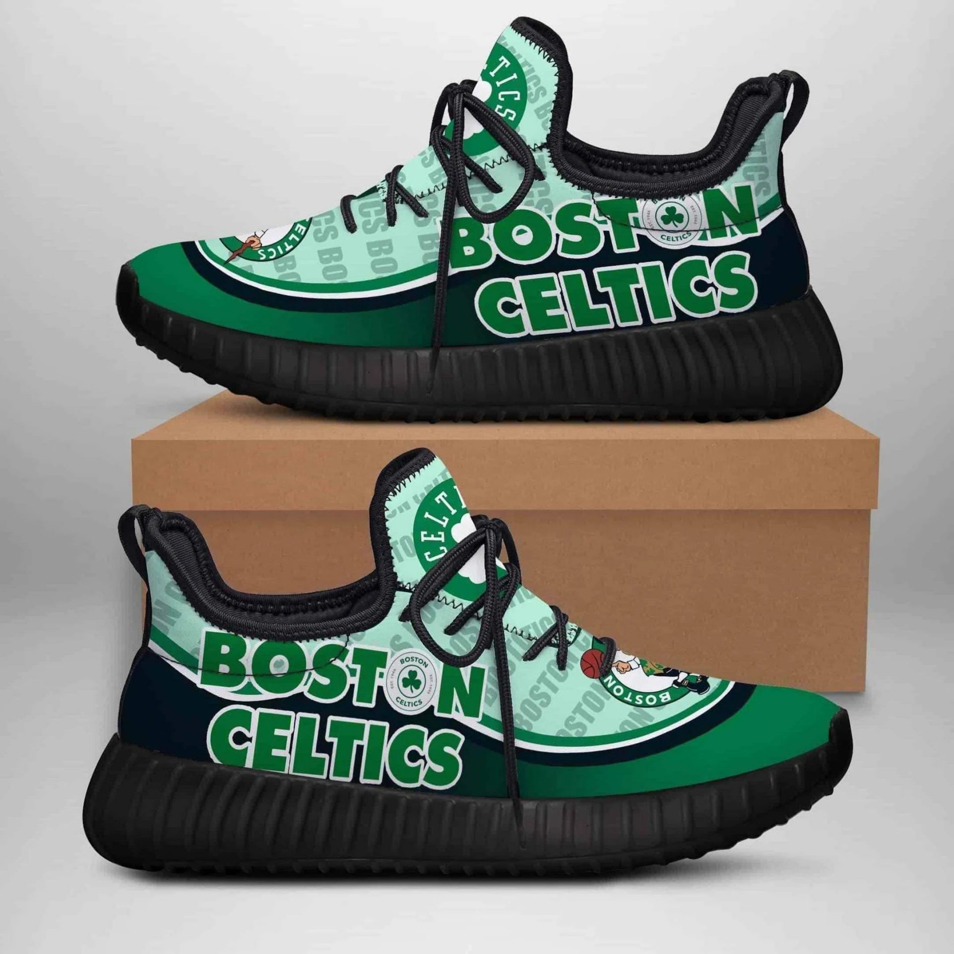 JWFancy Boston Celtics Reze Sneakers Shoes For Men And Women