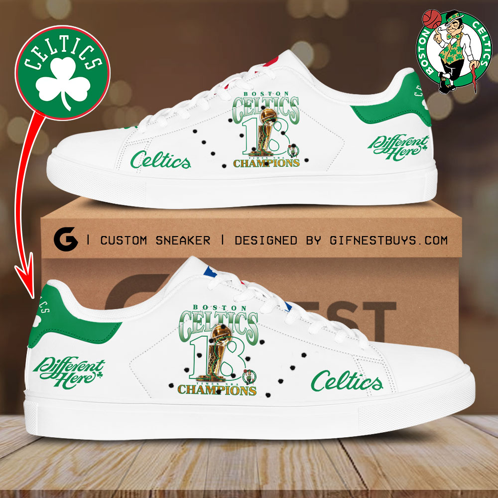 JWFancy Boston Celtics Skate Stan Shoes Sneakes For Men And Women