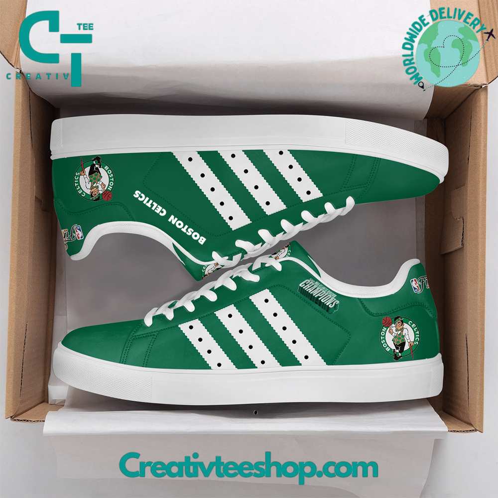 JWFancy Boston Celtics Skate Stan Shoes Sneakes For Men And Women